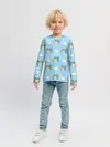 Детский лонгслив / Legosi pattern