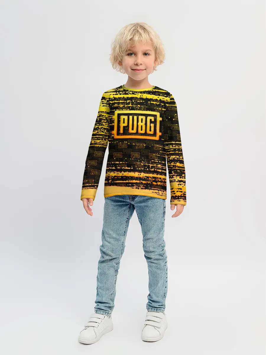 Детский лонгслив / PUBG / ПАБГ