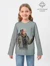 Детский лонгслив / КиберГеральт