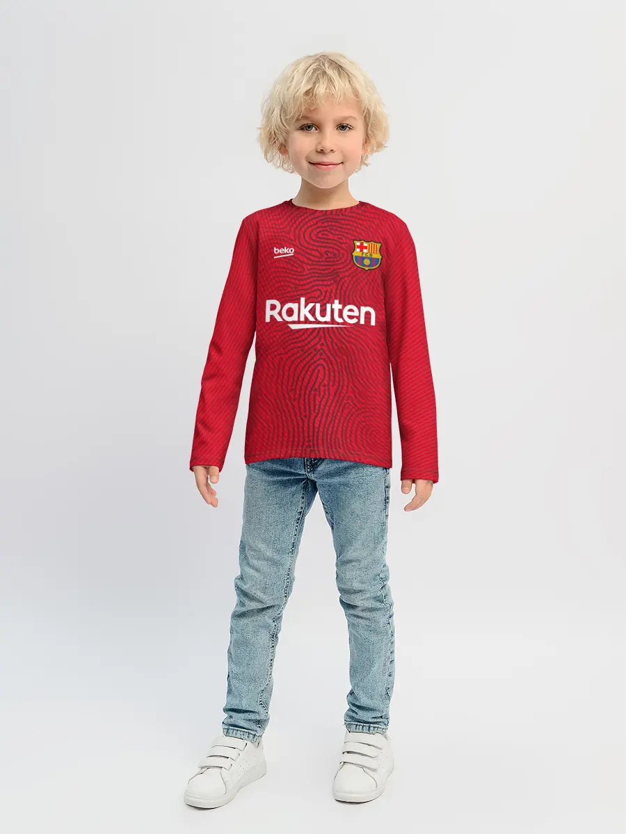 Детский лонгслив / FC Barcelona | Goalkeeper 2021/22