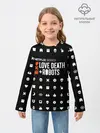 Детский лонгслив / LOVE DEATH + ROBOTS $$$