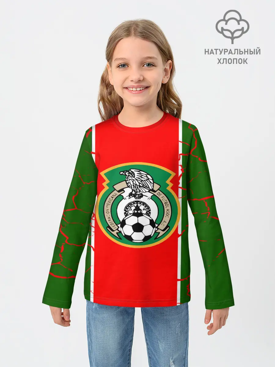 Детский лонгслив / Сборная Мексики
