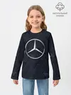 Детский лонгслив / MERCEDES BENZ | 3D Geometry 3Д