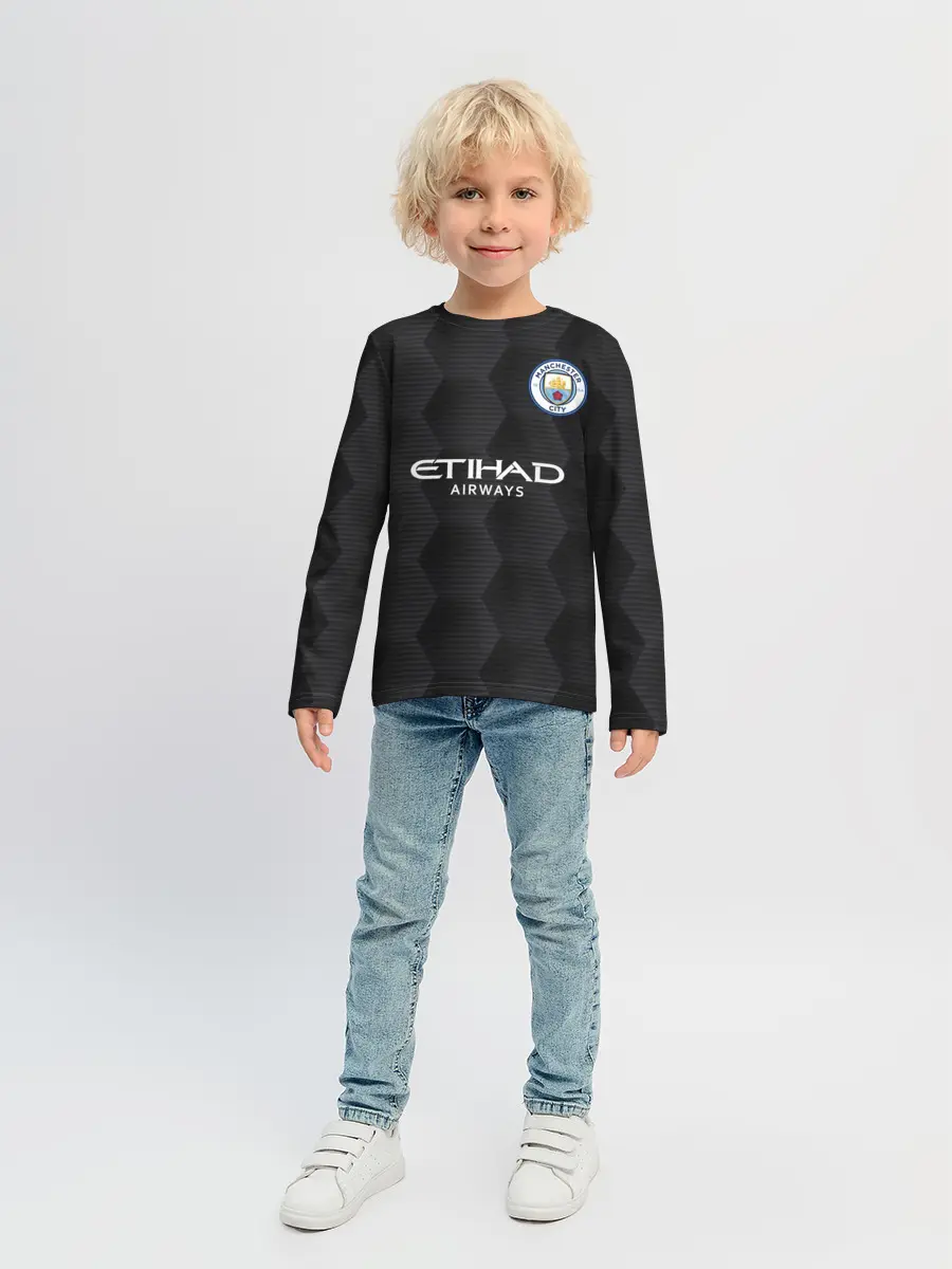 Детский лонгслив / Manchester City | Home Goalkeeper