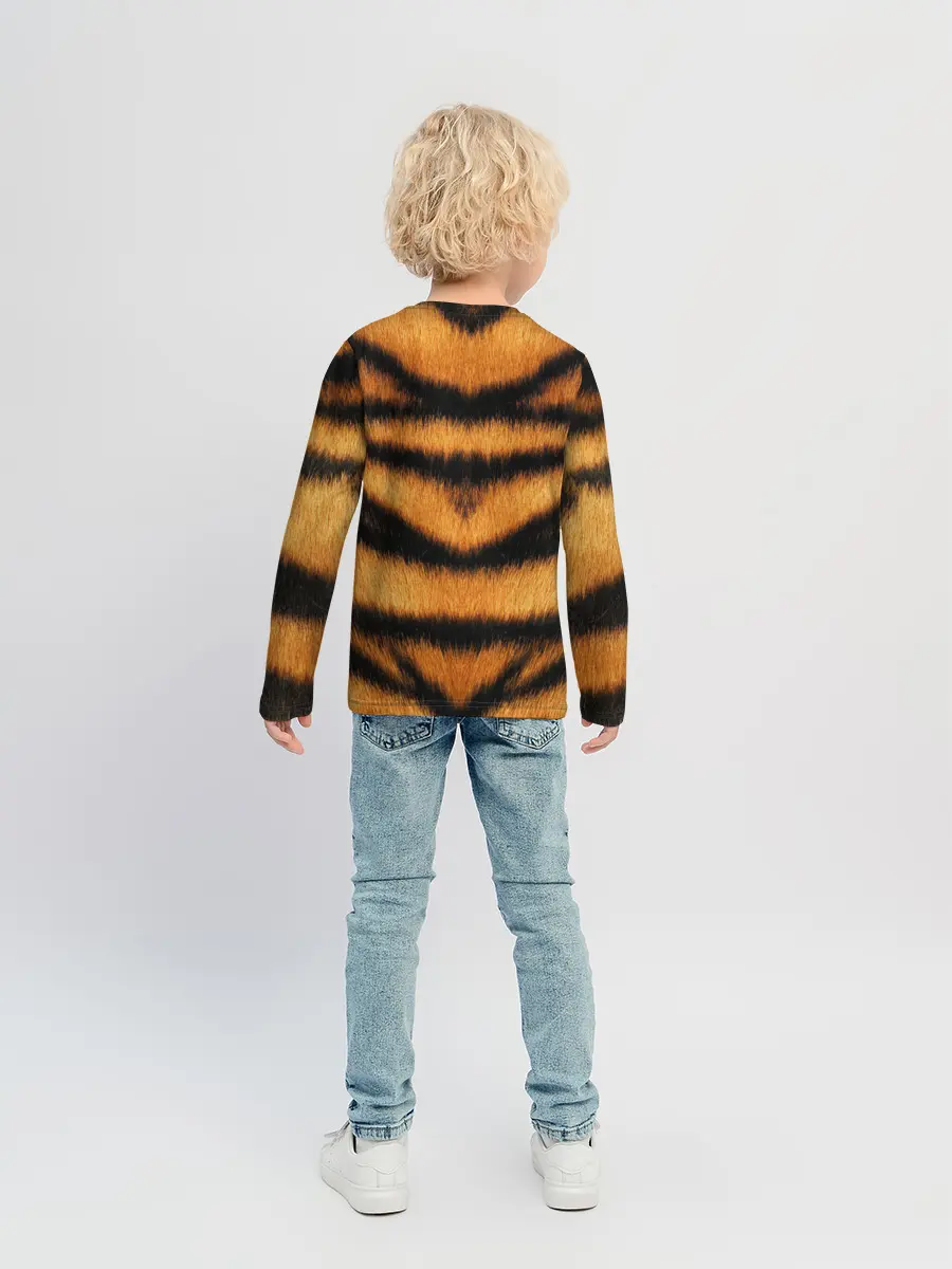 Детский лонгслив / Tiger Wool