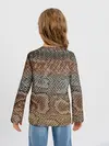 Детский лонгслив / Snake skin