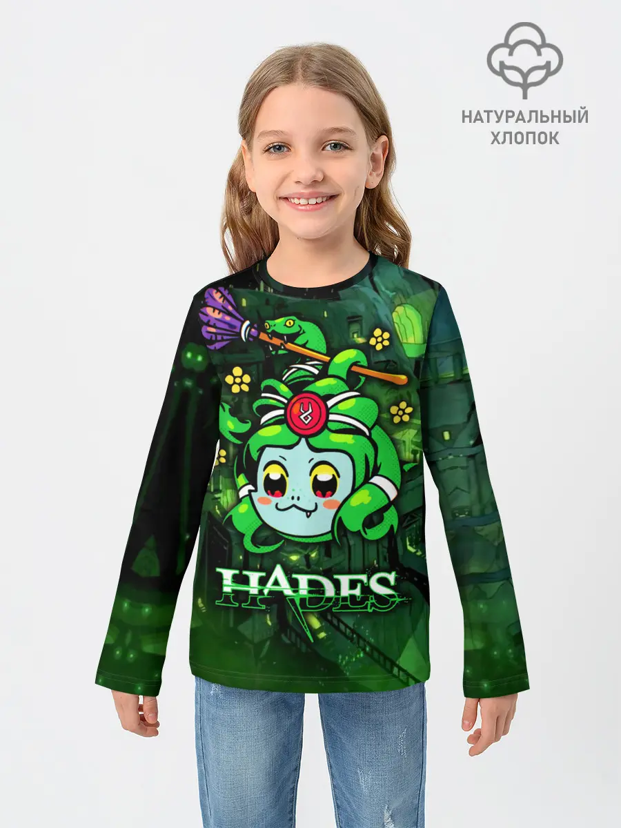 Детский лонгслив / Hades Dusa Gorgon
