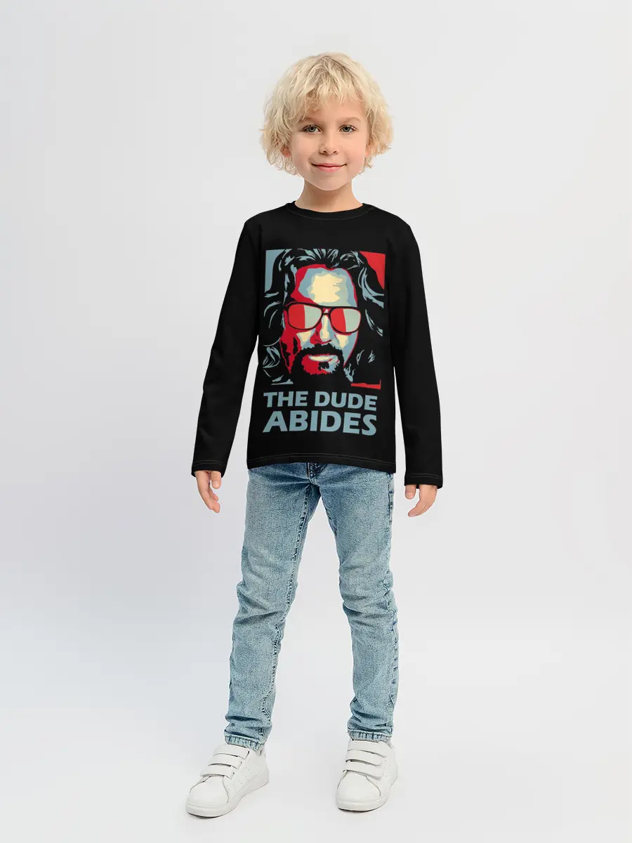 Детский лонгслив / The Dude Abides