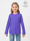 Детский лонгслив / Geometric Background
