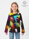 Детский лонгслив / Красочные кубы