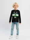 Детский лонгслив / Milwaukee Bucks форма. Яннис Адетокумбо