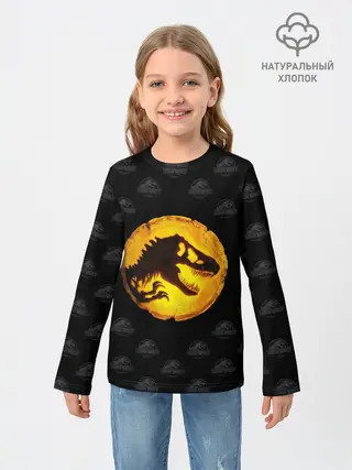Детский лонгслив / Jurassic World | Мир Юрского периода