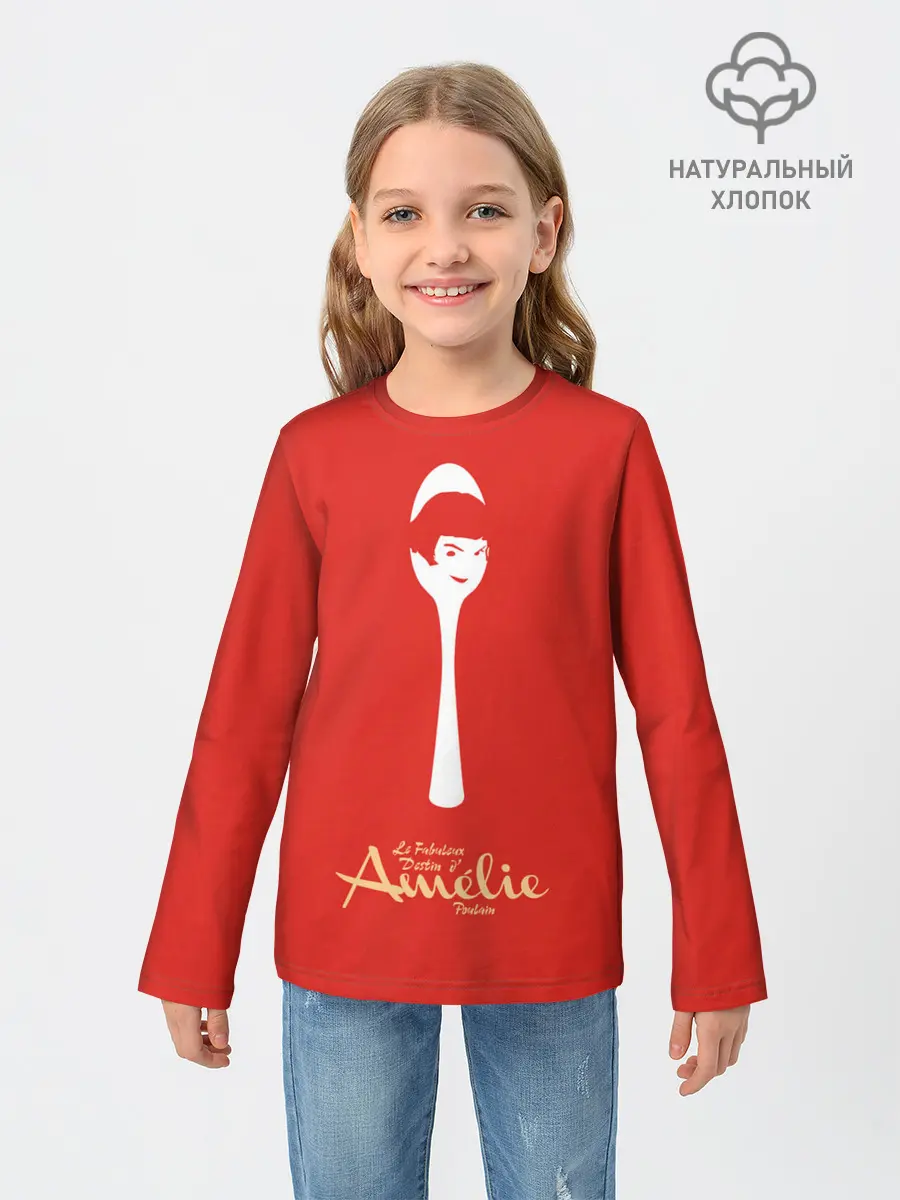 Детский лонгслив / Amelie Poulain