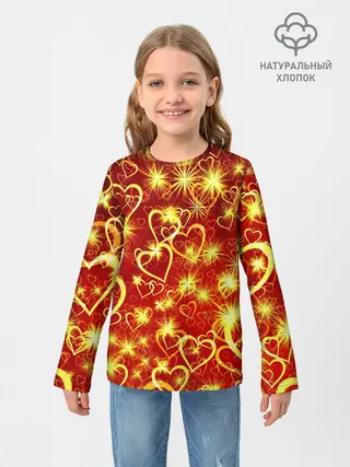 Детский лонгслив / Любовный взрыв