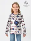 Детский лонгслив / дискотека 80
