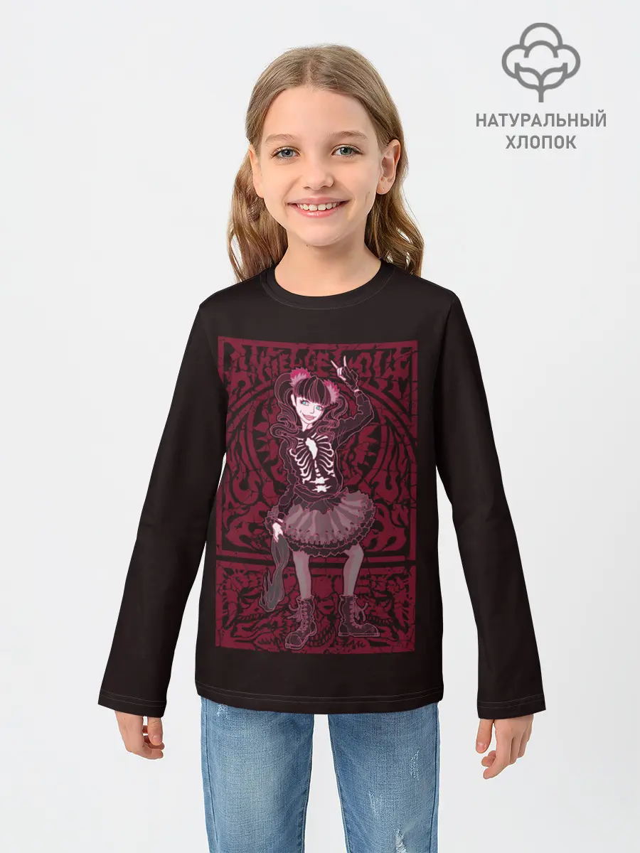 Детский лонгслив / Baby metal fan
