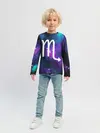 Детский лонгслив / Скорпион / Scorpio, Знак зодиака