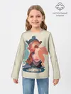 Детский лонгслив / Королева шахматной доски