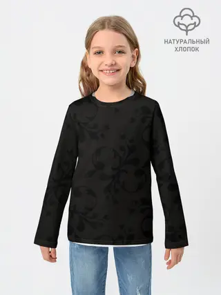 Детский лонгслив / Узор