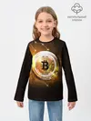 Детский лонгслив / КРИПТОВАЛЮТА БИТКОИН