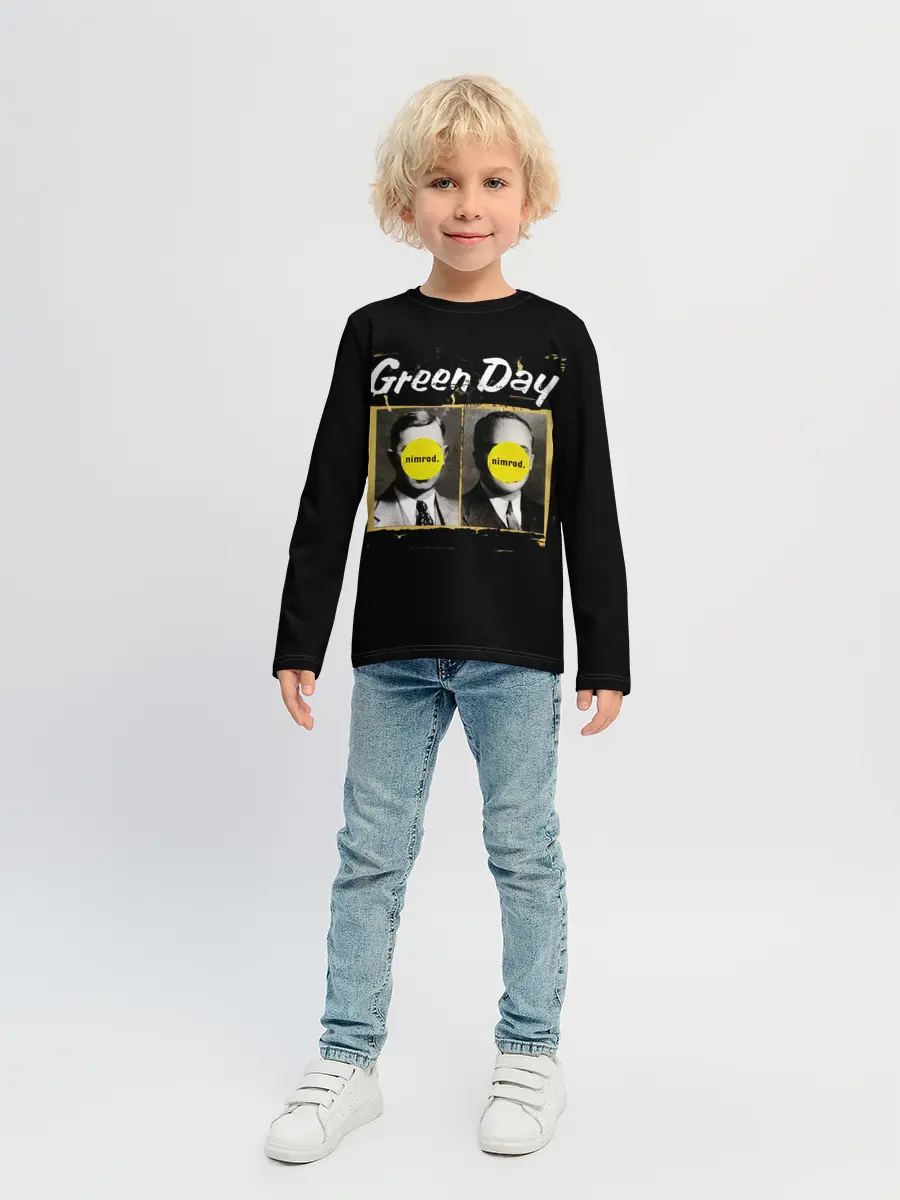 Детский лонгслив / Nimrod. Green Day