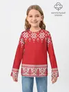 Детский лонгслив / Зимний лес