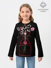 Детский лонгслив / Игра в кальмара нетфликс