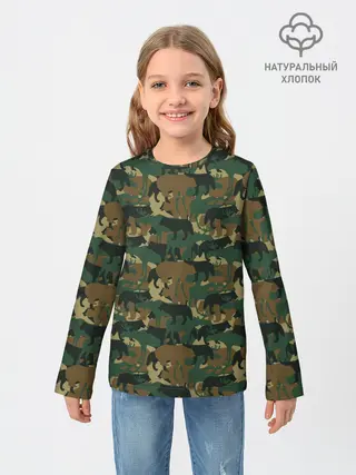 Детский лонгслив / Охотник