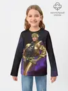Детский лонгслив / Дио Брандо Космический из ДЖО джо