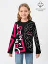 Детский лонгслив / Игра в кальмара - маска Ведущего