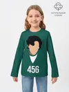 Детский лонгслив / Номер 456 || Игра в кальмара