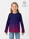 Детский лонгслив / Gradient background
