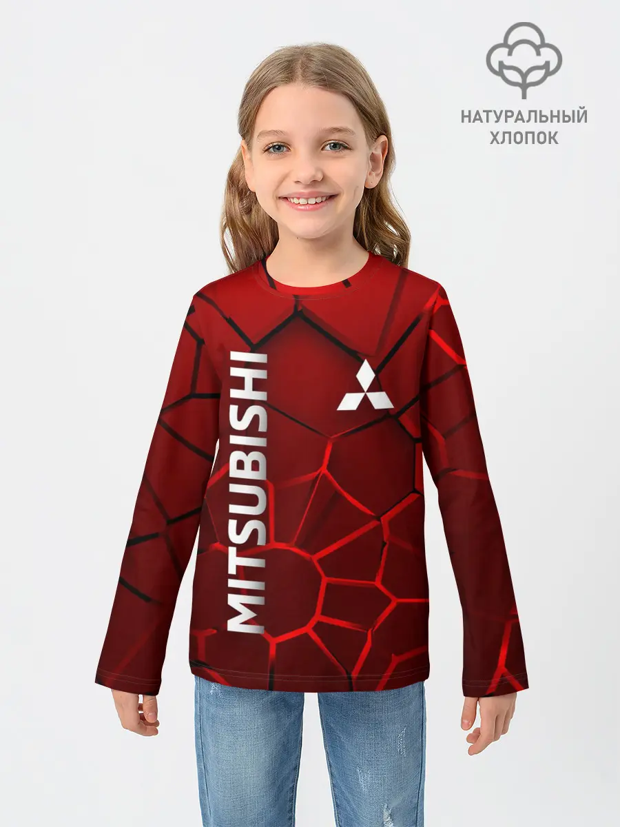 Детский лонгслив / Митсубиси 3D плиты