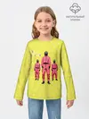Детский лонгслив / Игра в кальмара | Рабочие