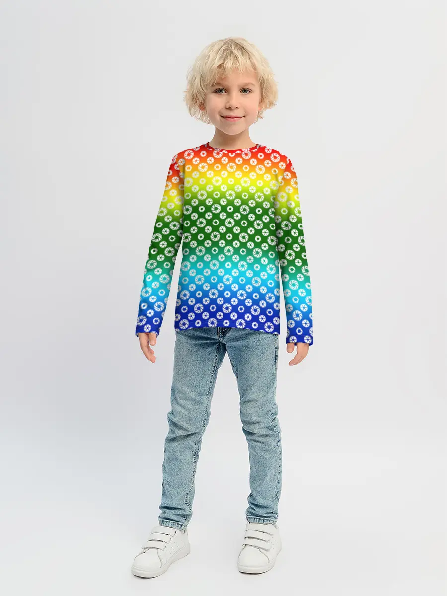 Детский лонгслив / Для фотографов. RGB. Диафрагма.