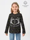 Детский лонгслив / Я люблю Хэллоуин