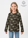 Детский лонгслив / Лошади