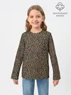 Детский лонгслив / Растительный осенний фон