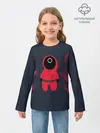 Детский лонгслив / Игра в Кальмара мульт ART