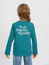 Детский лонгслив / Keep calm and play squid game