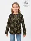 Детский лонгслив / Тигры / Tigers