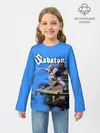 Детский лонгслив / Йоаким Броден на танке Sabaton
