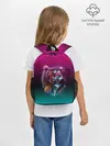 Рюкзак детский / RETRO CYBER BEAR NEON