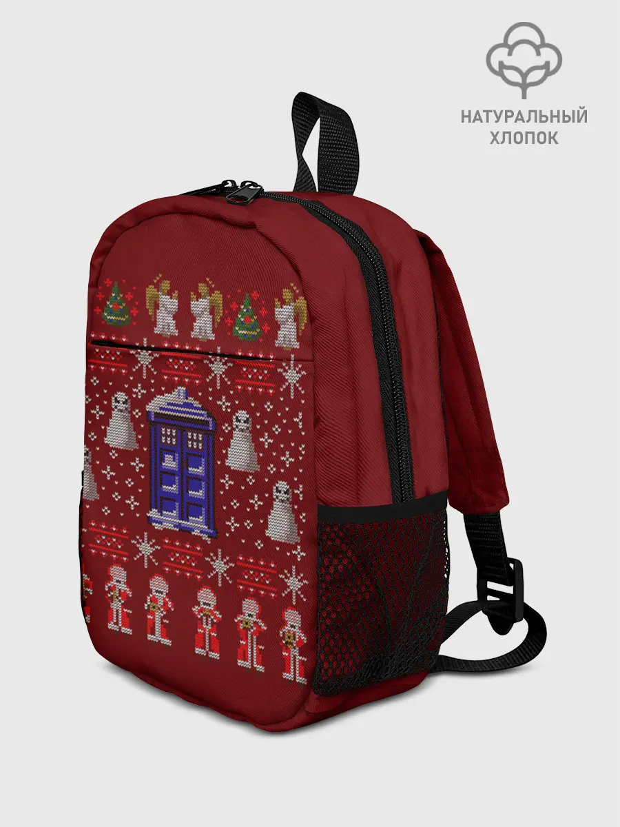 Рюкзак детский / Новогодний Doctor Who