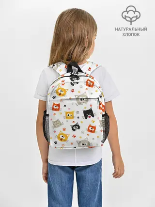 Рюкзак детский / Котики с лапками
