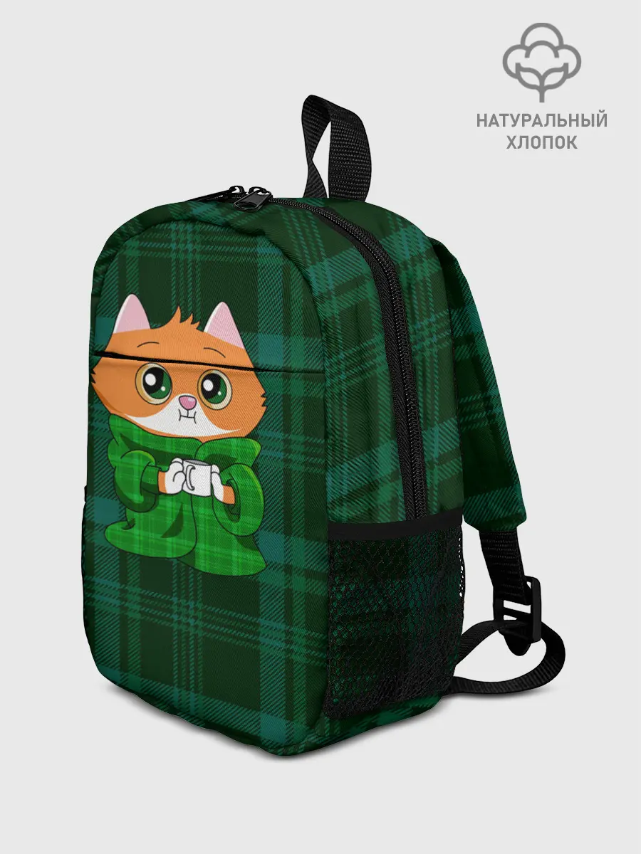 Рюкзак детский / Котёнок в пледе