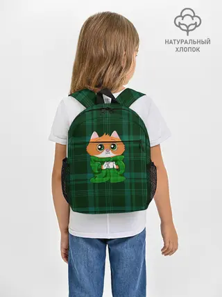 Рюкзак детский / Котёнок в пледе