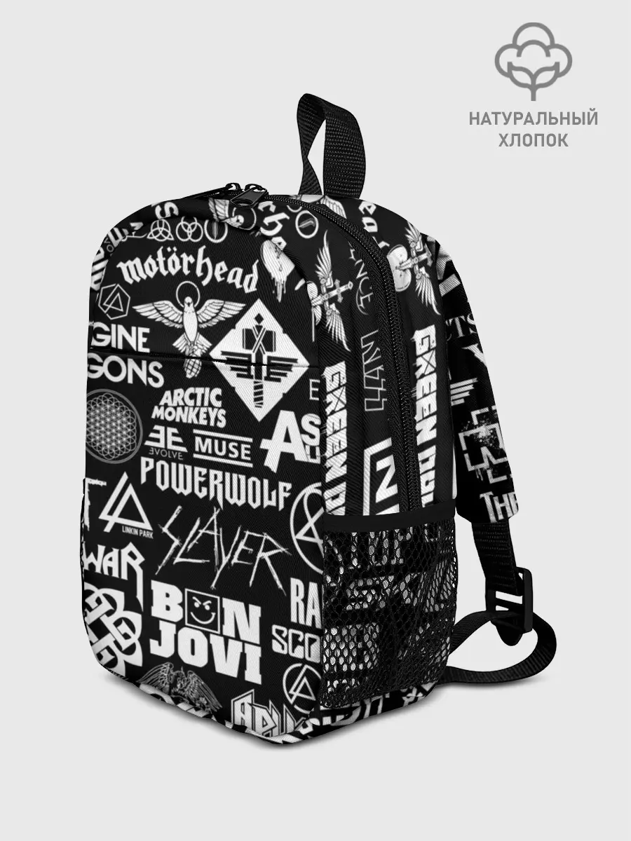 Рюкзак детский / ЛОГОТИПЫ РОК ГРУПП