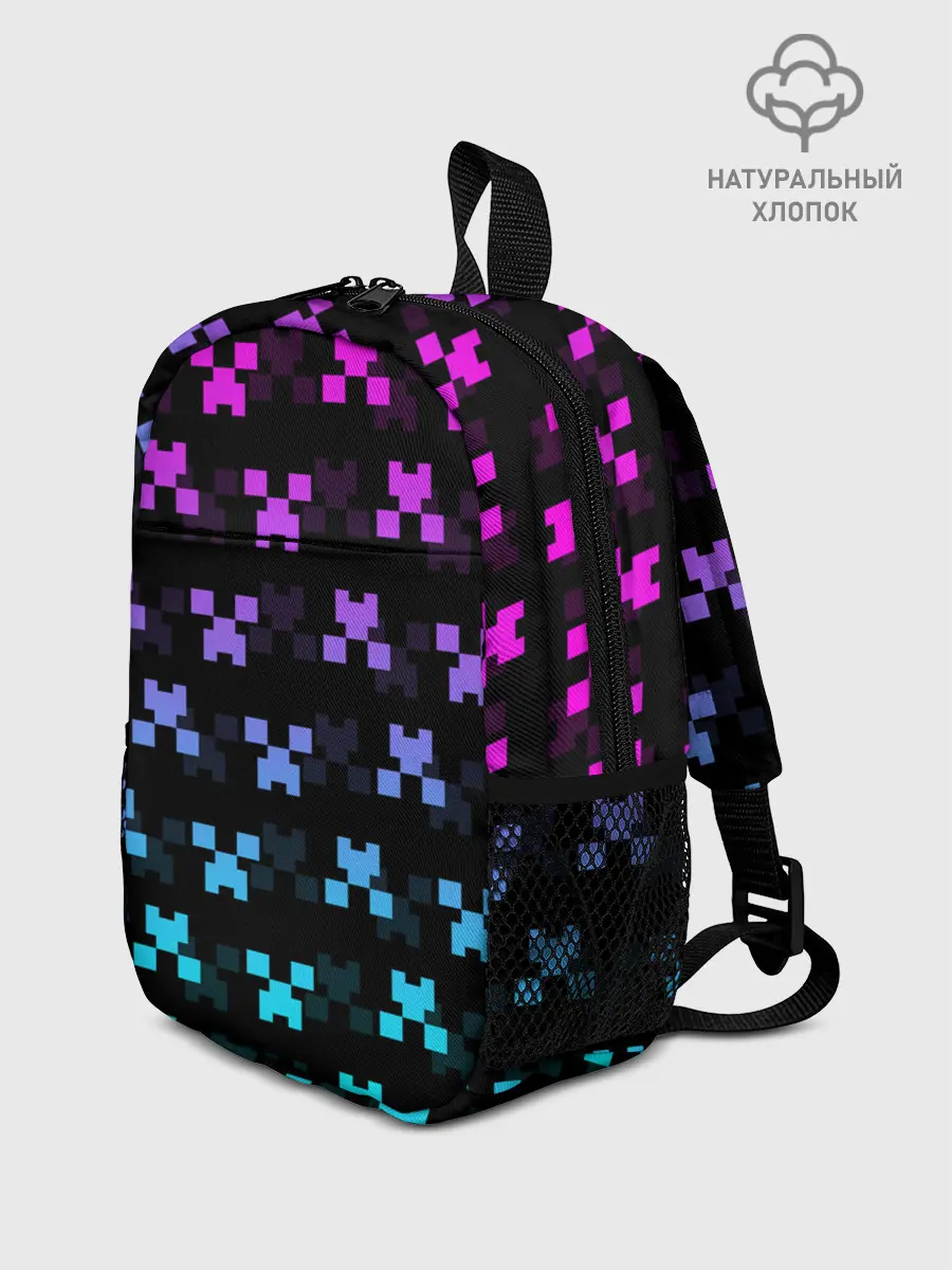 Рюкзак детский / MINECRAFT CREEPER NEON