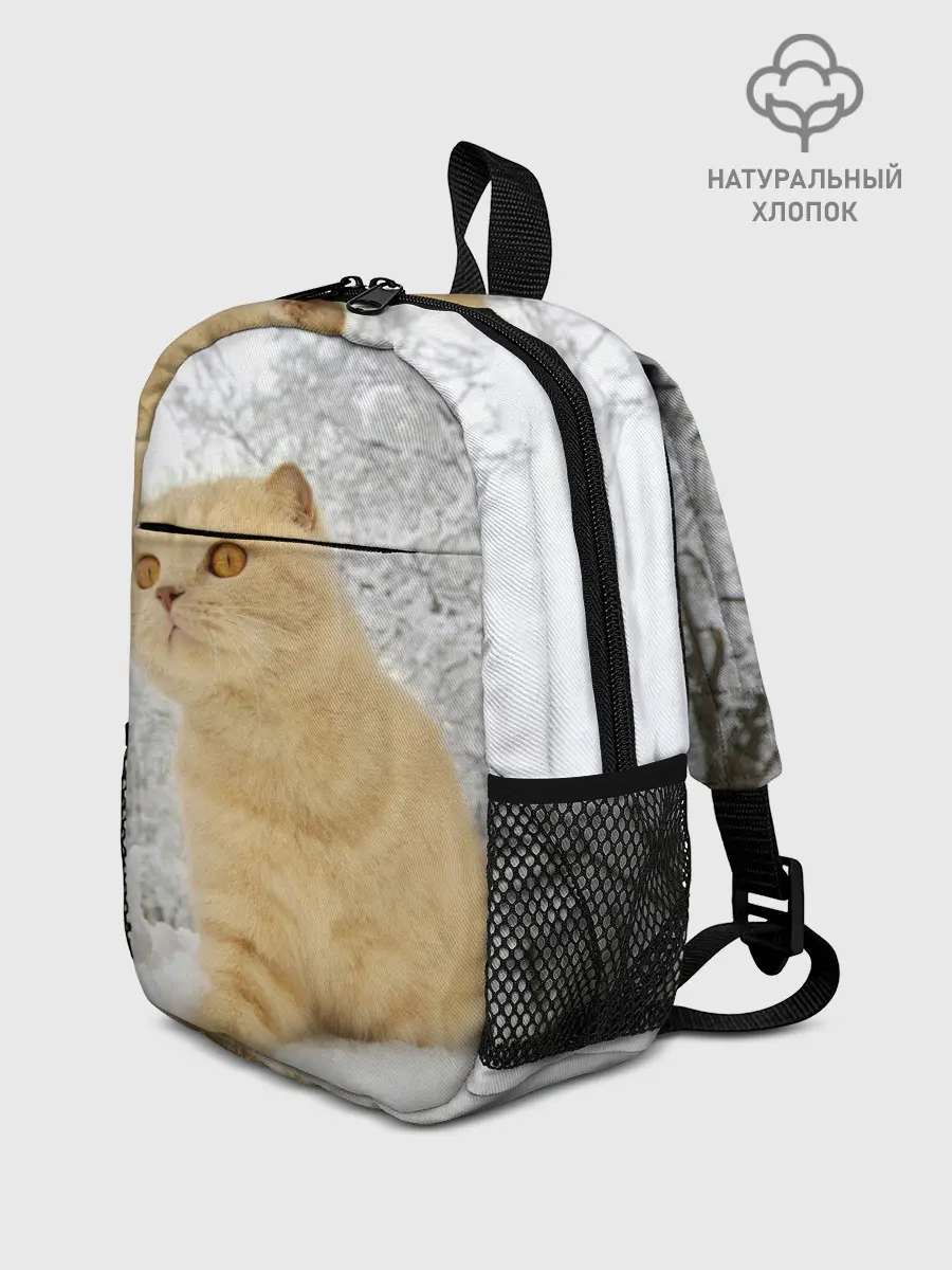 Рюкзак детский / Кот и снег